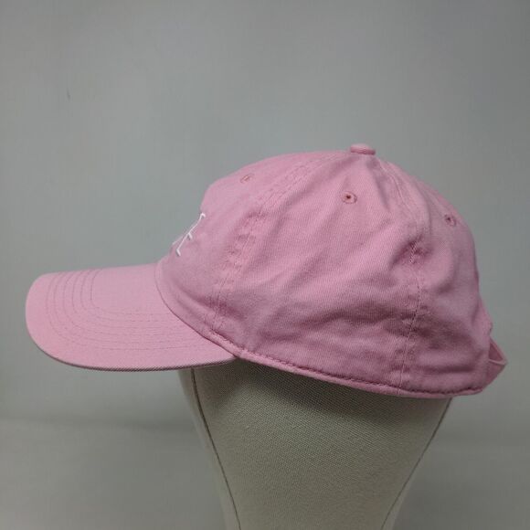 Unbranded Women's Slideback Hat Pink Adjustable Embroidered LOVE Logo - Picture 3 of 6